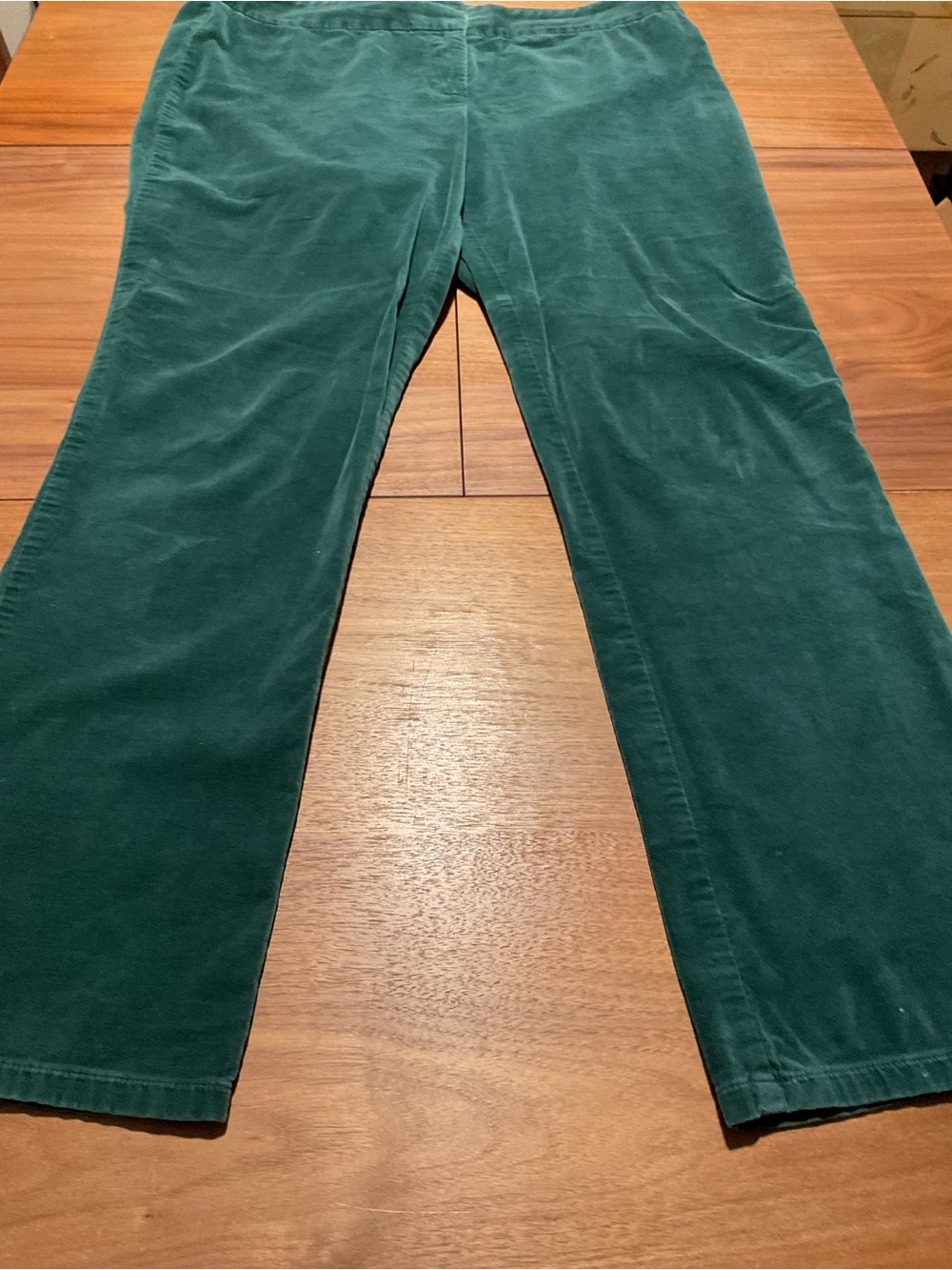 Women’s Green Velvet Pants